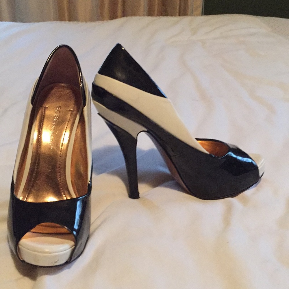 Open toe heels